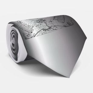 Cravate Graphique d'astrologie zodiaque