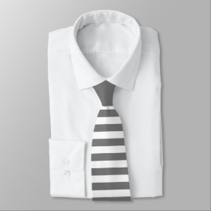 CRAVATE GRAY FONCÉ CLASSIQUE