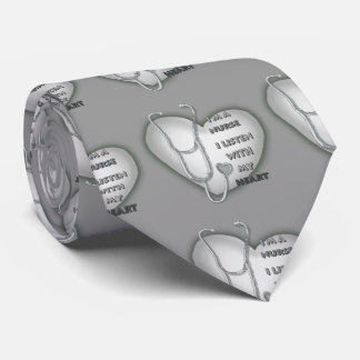 Cravate Gray Heart