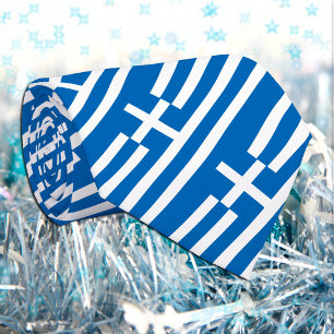 Cravate Grèce Cravates, mode d'affaires, drapeau grec