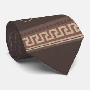 Cravate Greek Key