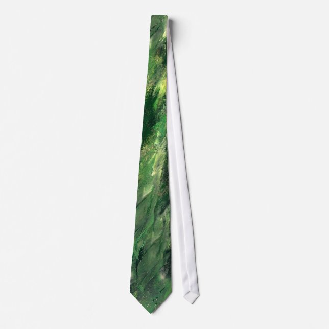 Cravate Green Camo Tie by MayaSunn (Devant)