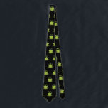 Cravate Grenouille cool<br><div class="desc">Art vectoriel original d'une grenouille cool aux teintes noires.</div>