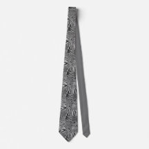 Grey Wild Aesthetics Neck Tie