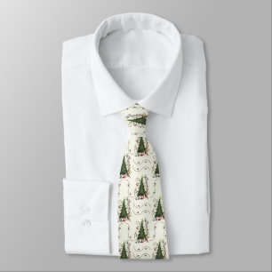 Cravate Grinch Classique Sapin de Noël