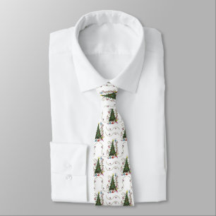 Cravate Grinch Classique Sapin de Noël