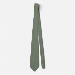 Cravate gris vert Muet couleur tendance