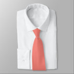 Cravate Groom Groomsmen Initiales Rose de corail de taille<br><div class="desc">Groom Groomsmen Initiale Soft Coral Rose Mariage. Une cravate élégante pour le marié et ses groomsmen. Caché sur le dos, vous pouvez facilement personnaliser les initiales afin qu'il ne peut pas se tromper qui la cravate appartient à qui! La couleur et la police des initiales ainsi que la couleur de...</div>