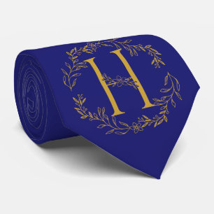 Cravate Groomsmen couleur bleu de minuit