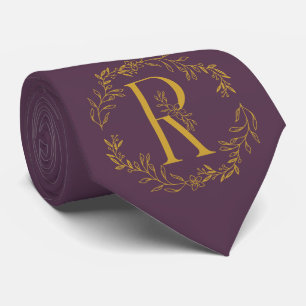 Cravate Groomsmen couleur violet (JTC)