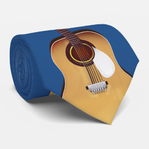 Cravate Guitare acoustique