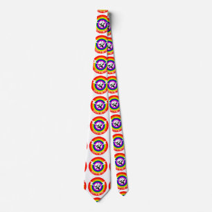 Cravate Guitare Panda en métal mort