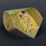 Cravate Gustav Klimt - Le baiser<br><div class="desc">The Kiss / Der Kuss - Gustav Klimt en 1907-1908</div>