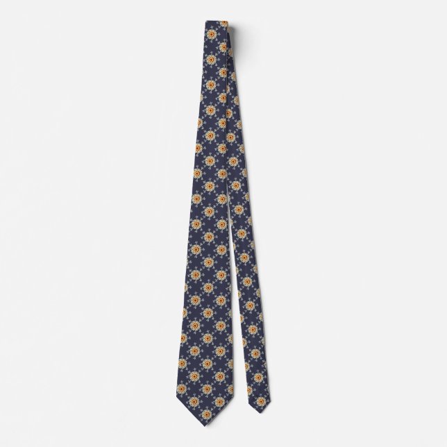 Cravate Haeckel Vintage Personnalisable (Devant)