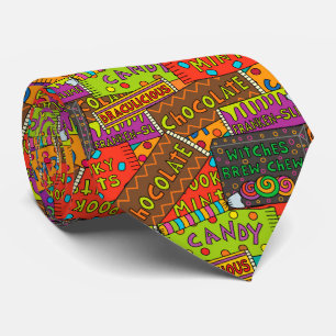 Cravate Halloween Candy