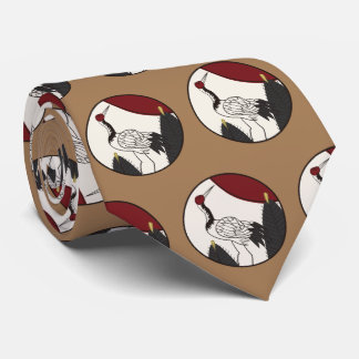 Cravate Hanafuda "Matsu-ni-tsuru"