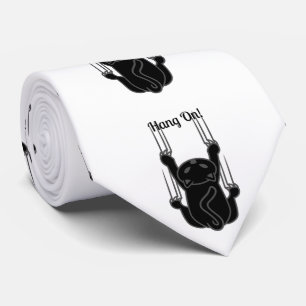 Cravate Hang Sur Chat Noir Thunder_Cove