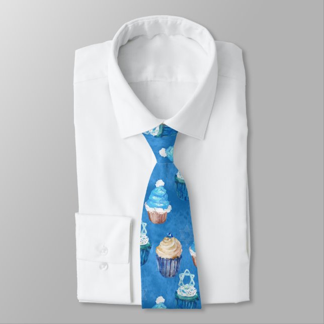 Cravate Hanoukka Necktie (Attaché)