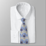 Cravate Happy Passover Neck Tie<br><div class="desc">Cadeaux et vêtements personnalisés à thème traditionnel et moderne juif</div>