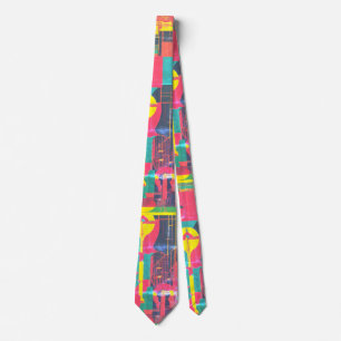 Cravate Harmonie vive : Style de design multicolore Beauti