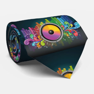 Cravate Haut-parleur et beats