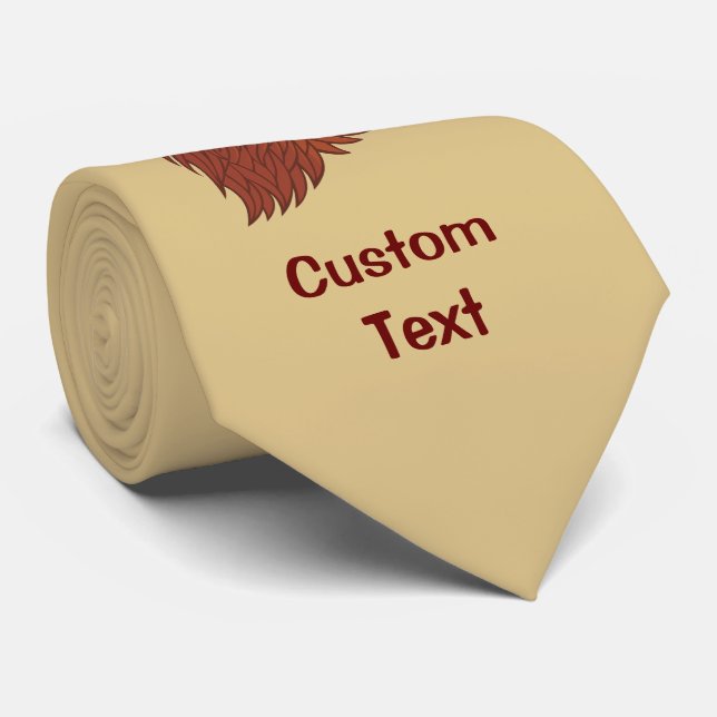 Cravate Head des Rooster (Roulé)