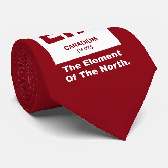 Cravate Hein ? Élément canadien du Canada (Roulé)