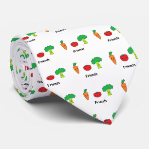 Cravate Heureux amis de légumes