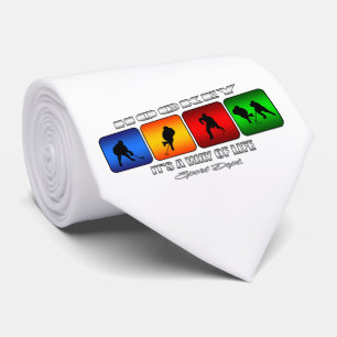 Cravate Hockey frais c'est un mode de vie