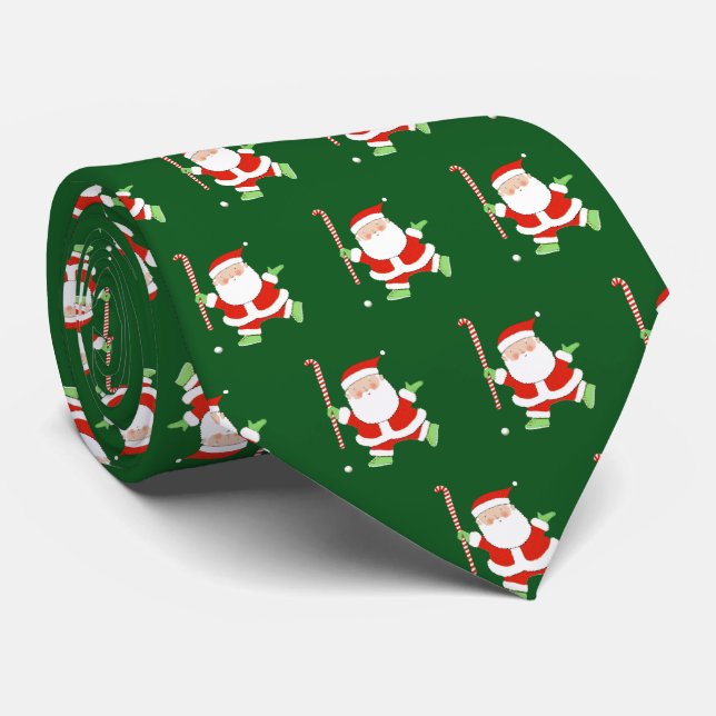 Cravate Hockey sur gazon Guy de Noël (Roulé)