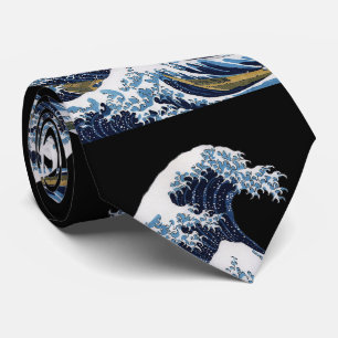 Cravate Hokusai, La Grande Vague au large de Kanagawa ク タ