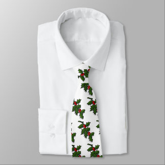 Cravate - Holly Feuilles et Berries
