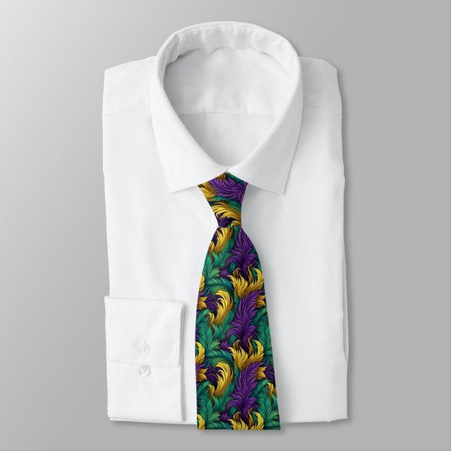 Cravate homme Mardi Gras  (Attaché)