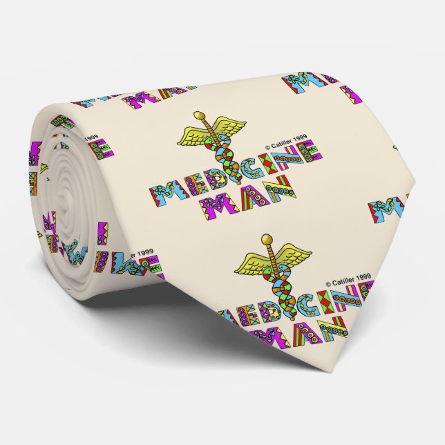 Cravate Homme Médecine (Roulé)