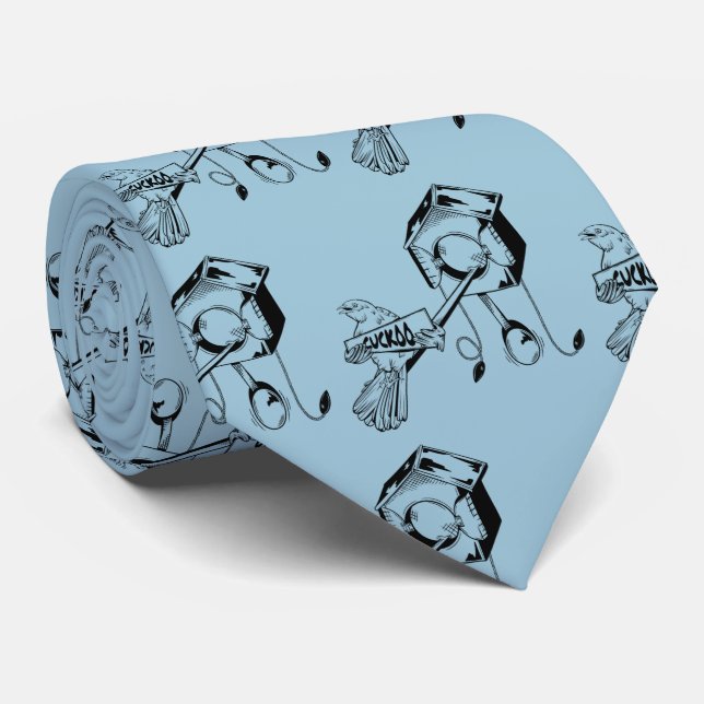 Cravate Horloge Cuockoo (Roulé)