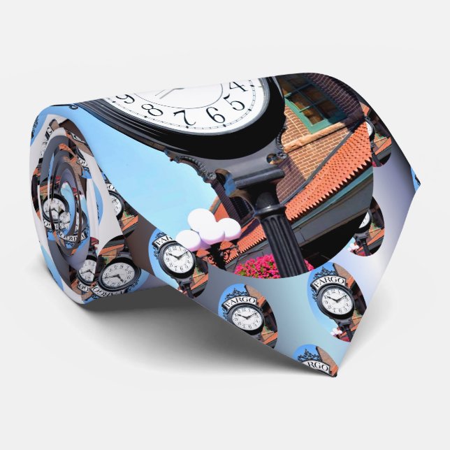 Cravate Horloge du fret (Roulé)