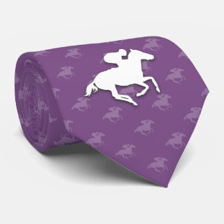 Cravate Horseman Galloping | Purple Sport Cadeaux