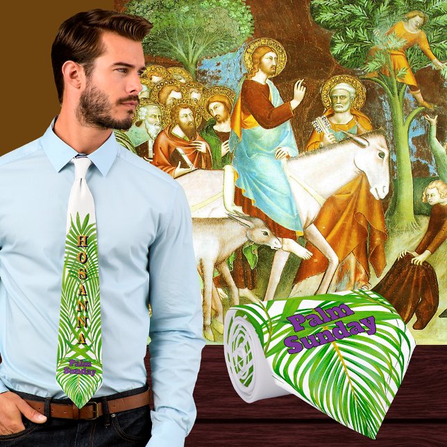 Cravate HOSANNA dimanche des Rameaux (Créateur téléchargé)