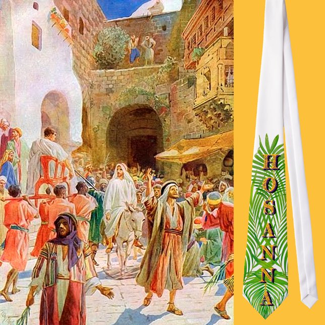 Cravate HOSANNA Écharpe pour le dimanche des Rameaux (Créateur téléchargé)