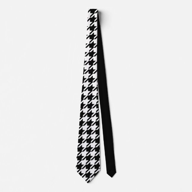 Cravate Houndstooth (Devant)