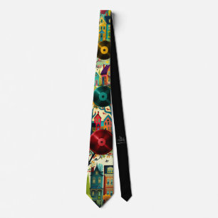 Cravate House Music Necktie Deejay Vêtements Accessoires
