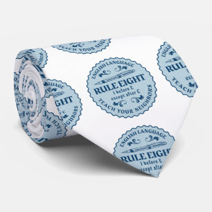 Cravate I avant E sauf après C Règle drôle