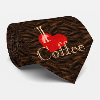 Cravate I Heart Coffee