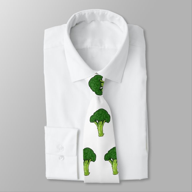 Cravate Illustration de Broccoli (Attaché)