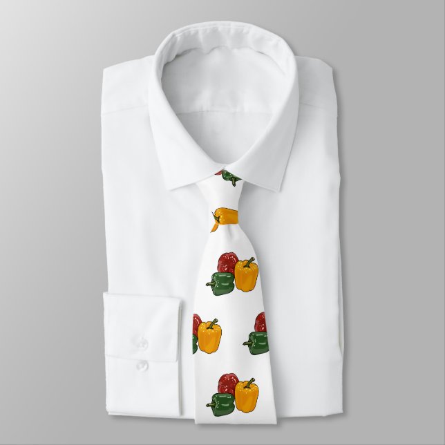 Cravate Illustration de dessin de Capsicum (Attaché)