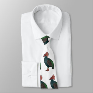 Cravate Illustration de la caricature d'oiseau perdrix en