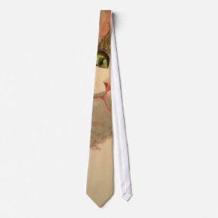 Cravate I'm All Ears : Calico Cat Portrait