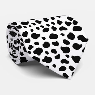 Cravate Impression De Vache, Motif De Vache, Spots De Vach