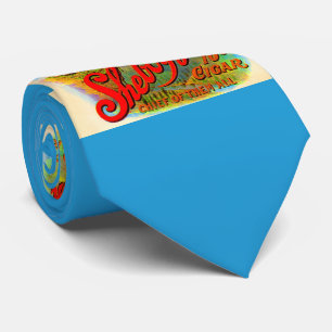 Cravate Impression étiquette de cigares Sheboygan dans les