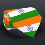 Cravate Inde<br><div class="desc">Drapeau de l'Inde</div>
